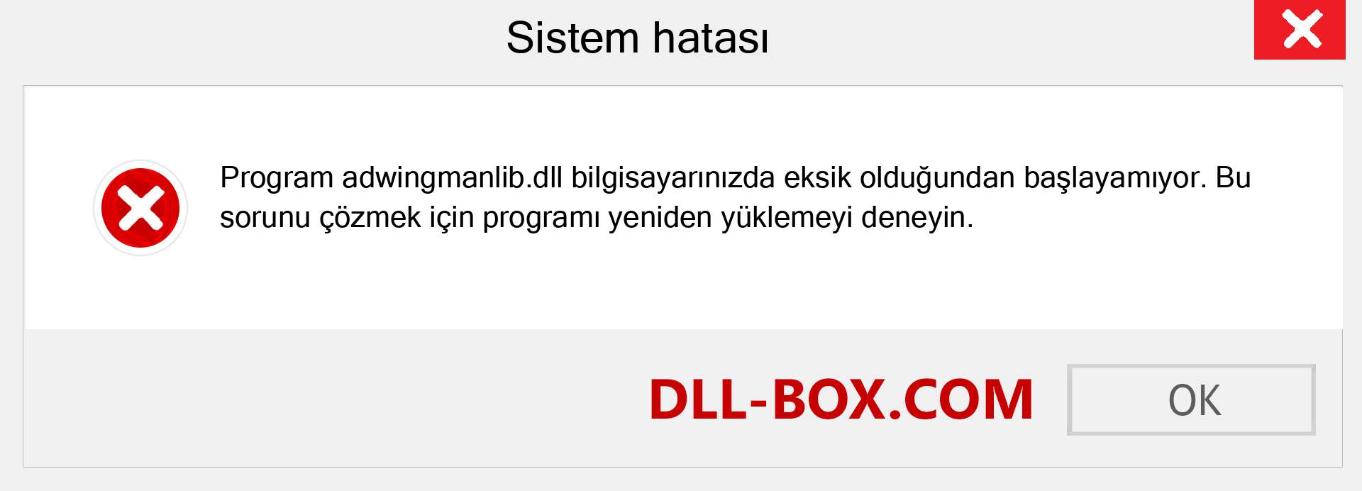 adwingmanlib.dll dosyası eksik mi? Windows 7, 8, 10 için İndirin - Windows'ta adwingmanlib dll Eksik Hatasını Düzeltin, fotoğraflar, resimler